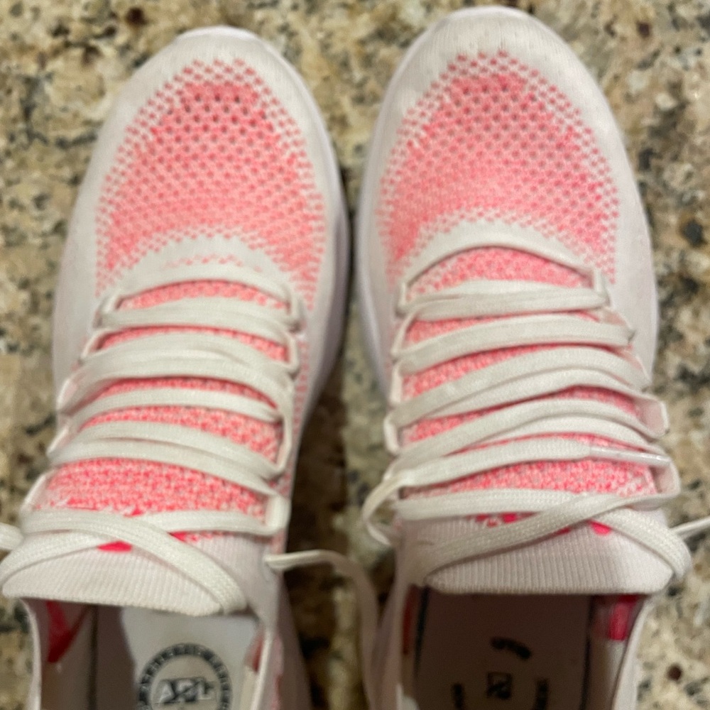 APL Women's Pink and White  Sneakers
